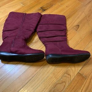 Burgundy Boots 10w